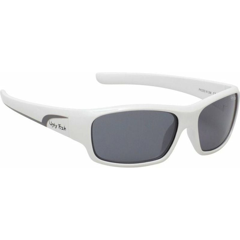 UGLY FISH Kids Sunnies White/Smoke PK255