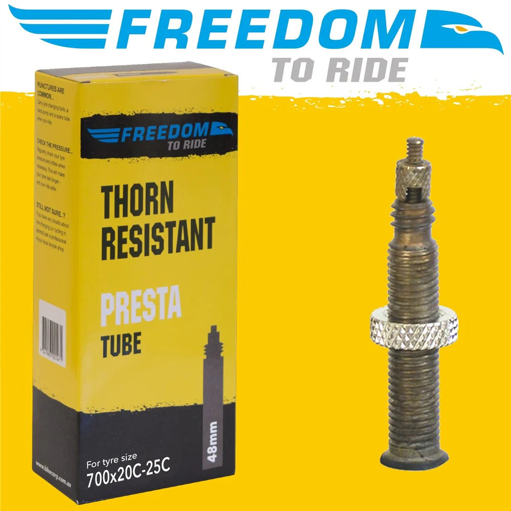 FREEDOM Thorn Resistant Tubes Presta (French) 700 x 23-28c
