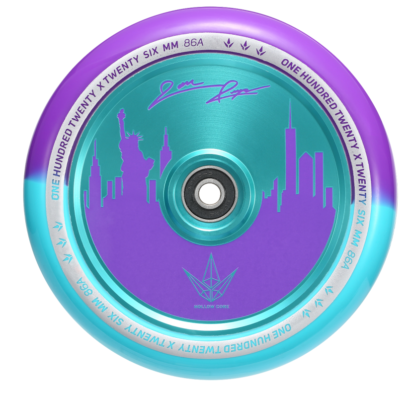 ENVY Jon Reyes Scooter Wheel Purple/Teal 120mm