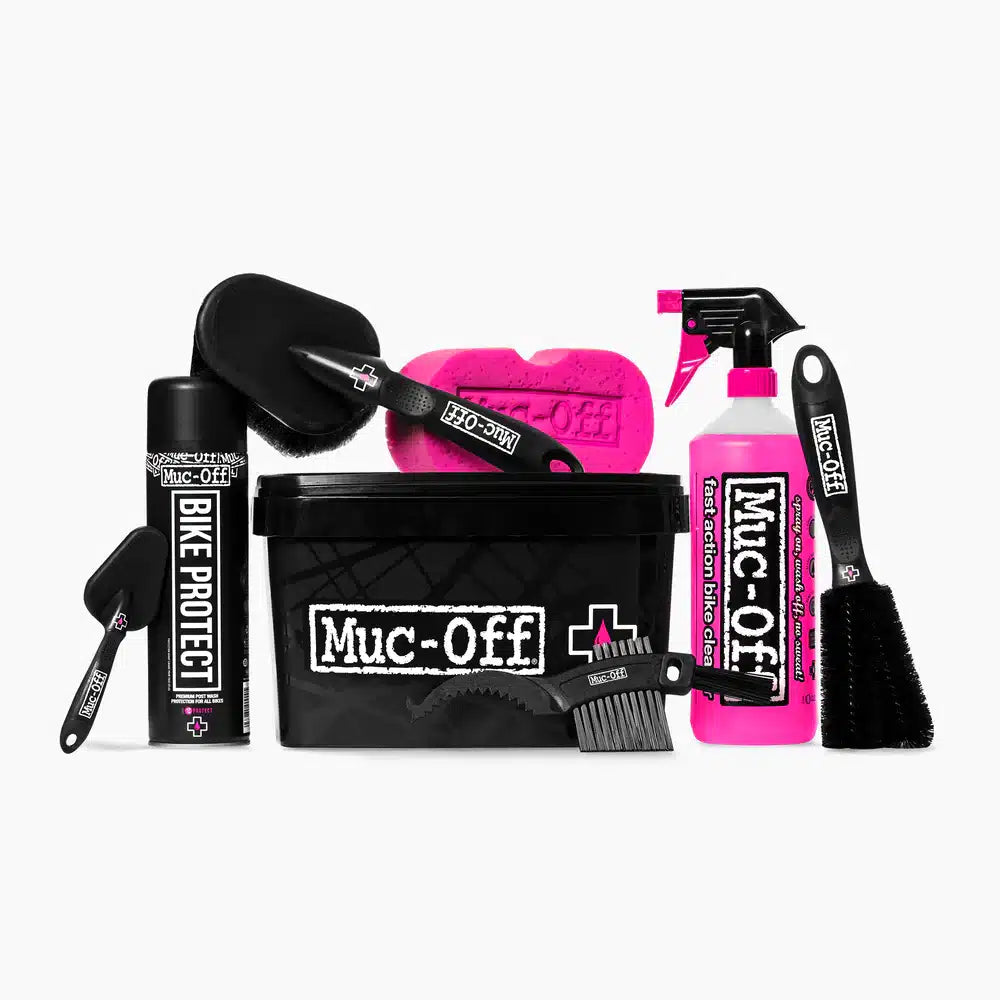 MUC-OFF Bike Cleaner 8 in 1 Cleaning Kit