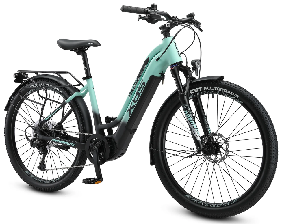 XDS Advance 600 Step-Thru E-Bike 17" Black/Green