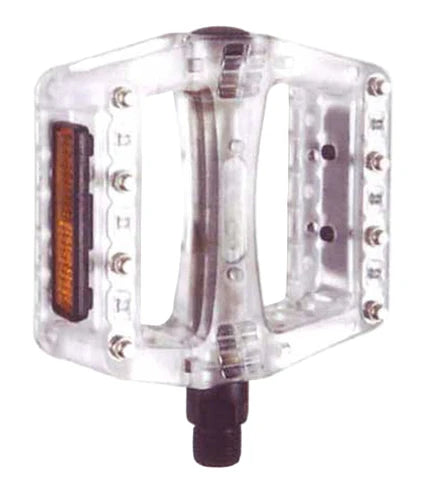 X-tech Bmx Plastic Pedal 9/16 Clear