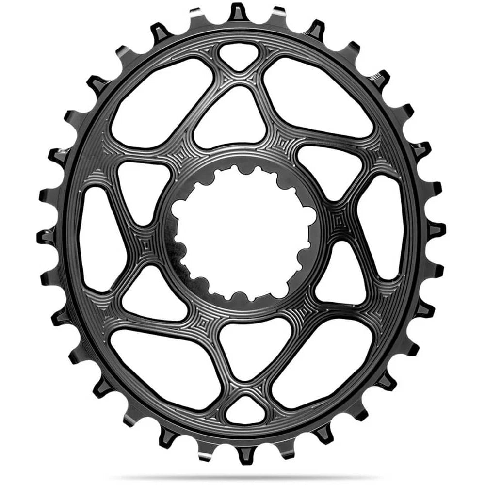 ABSOLUTE BLACK Oval Chainring 12spd12-32T