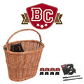 AZUR Bike Basket Front Wicker