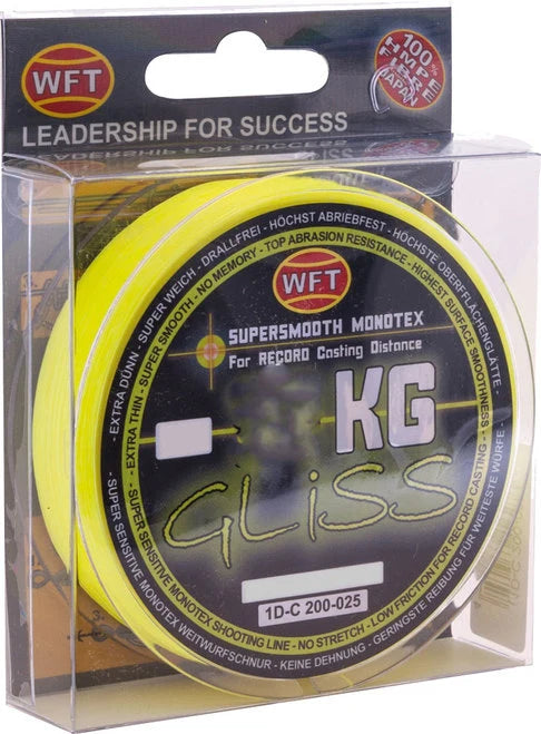 WFT Gliss KG Line 6kg x 300m Yellow