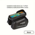 RZAHUAHU Front Rack Bag w/phone Holder