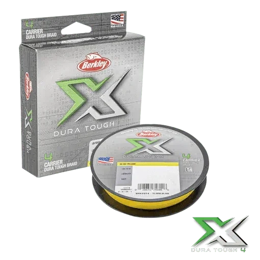 BERKLEY Dura Tough X Braid Yellow 150m 6lb