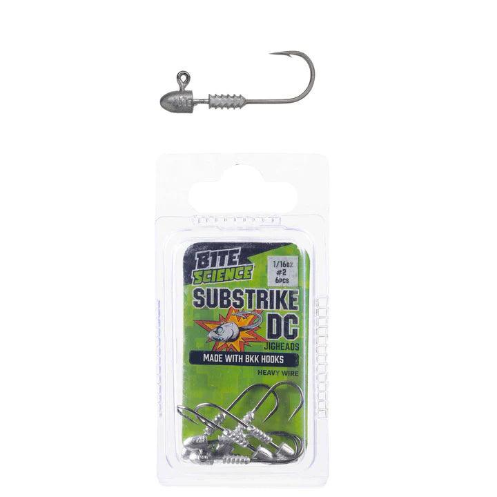 BITE SCIENCE DC Jig Heads 1/6oz Sz 2/0