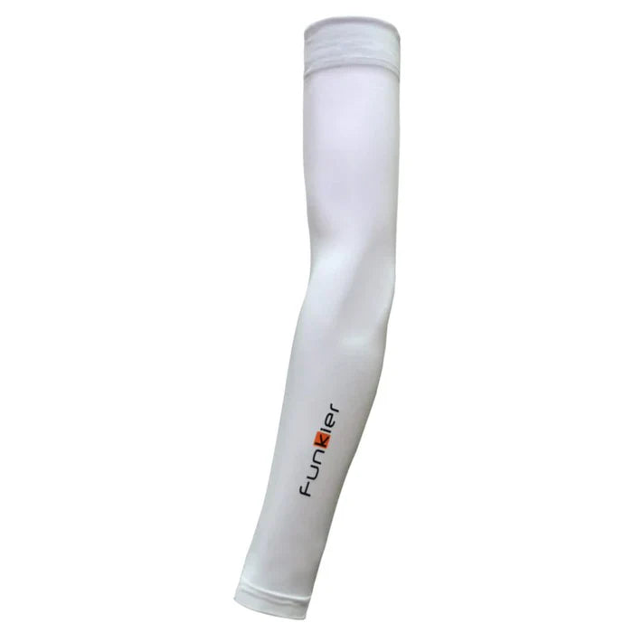 FUNKIER UV Arm Sun Protector White L