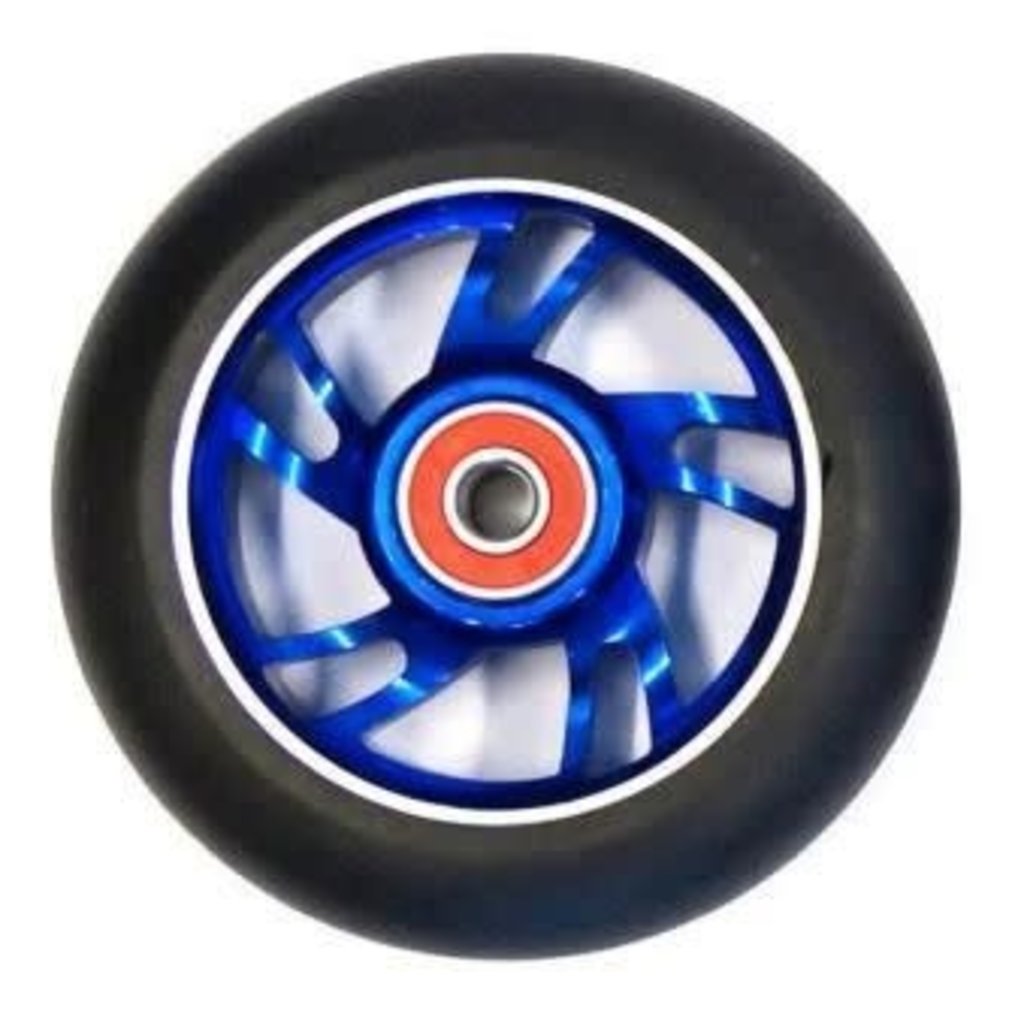 BULLETPROOF 100mm Metal Core Wheel Blue