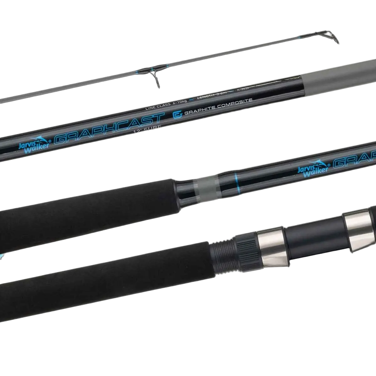 JARVIS WALKER Graphcast Surf Rod 12" 6-10kg