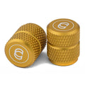 CINEMA Valve Caps Alloy 2PK Gold