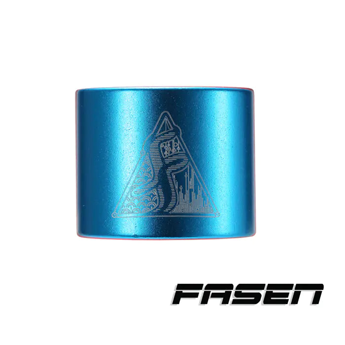 FASEN 2 Bolt Head Stem Clamp Blue