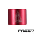FASEN 2 Bolt Head Stem Clamp Red