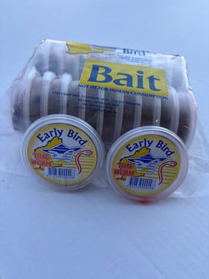 EARLY BIRD BAIT Tub Worms