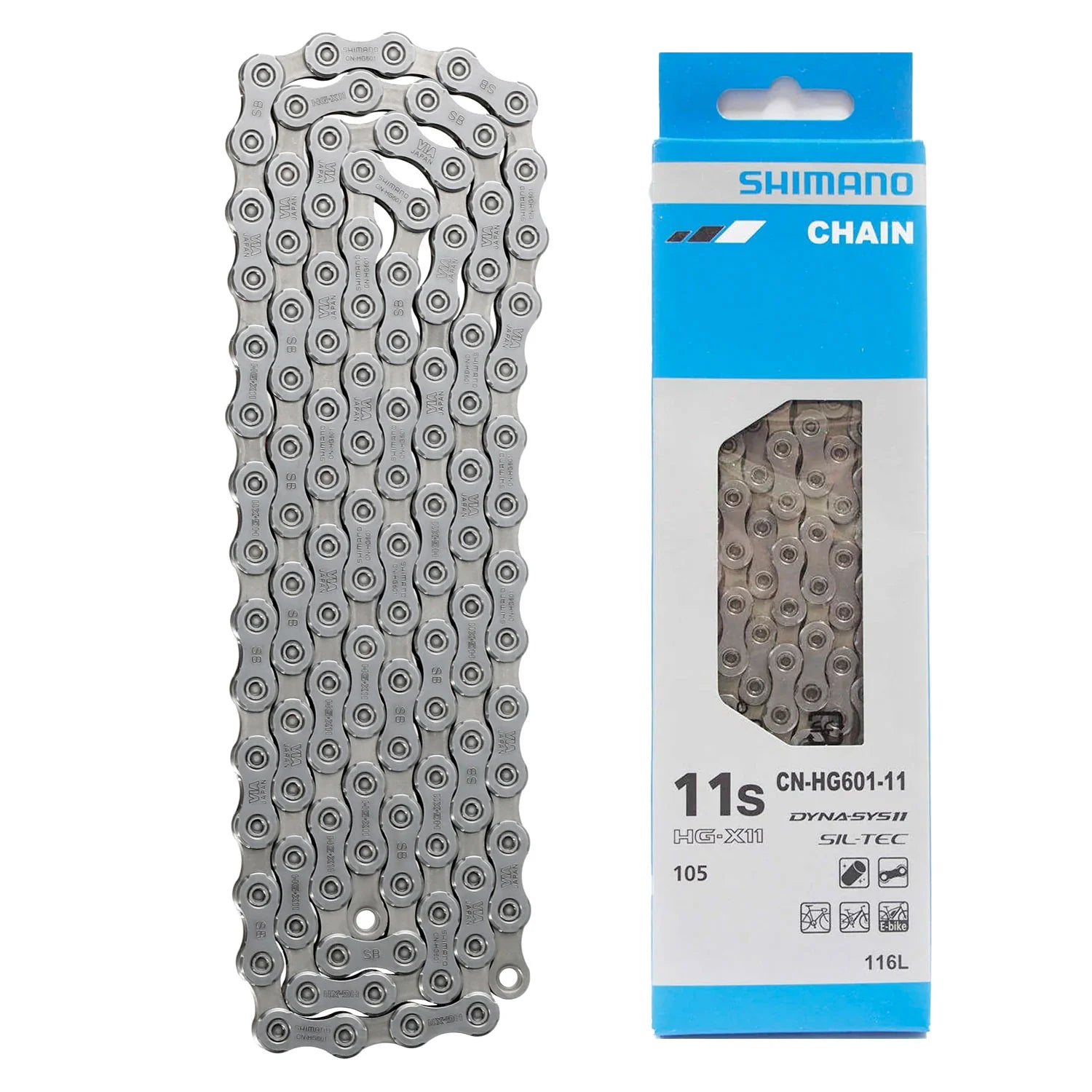 SHIMANO Chains 105/SLX 11Speed CN-HG601-126L