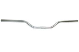 BIKELANE Handlebar 25.4mm x 30mm Rise Alloy Silver