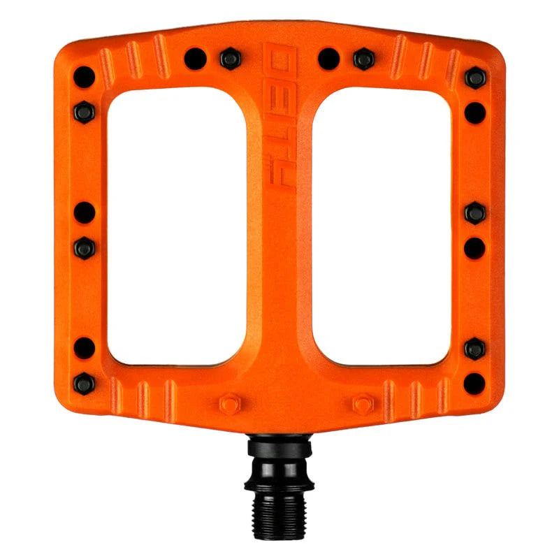 DEITY Deftrap Pedals Orange
