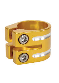 BPW Double Bolt S/Clamp Gold