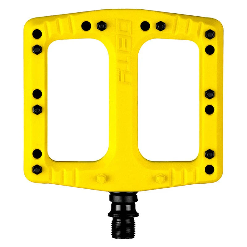 DEITY Deftrap Pedals Yellow