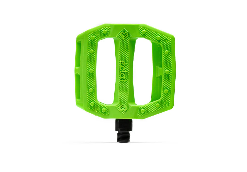 ECLAT Slash Nylon Pedals 9/16 Neon Green