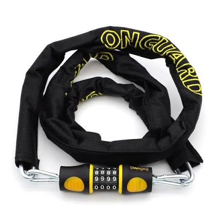 ON GUARD Mastiff Chain Lock Combo(120cm x 4mm)