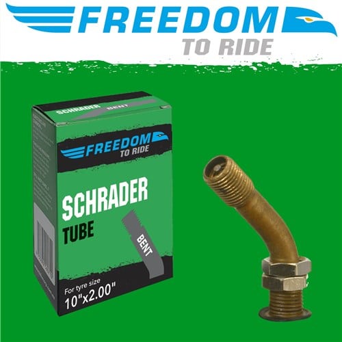 FREEDOM Standard Tube 10"x 2.00 Bent Schrader