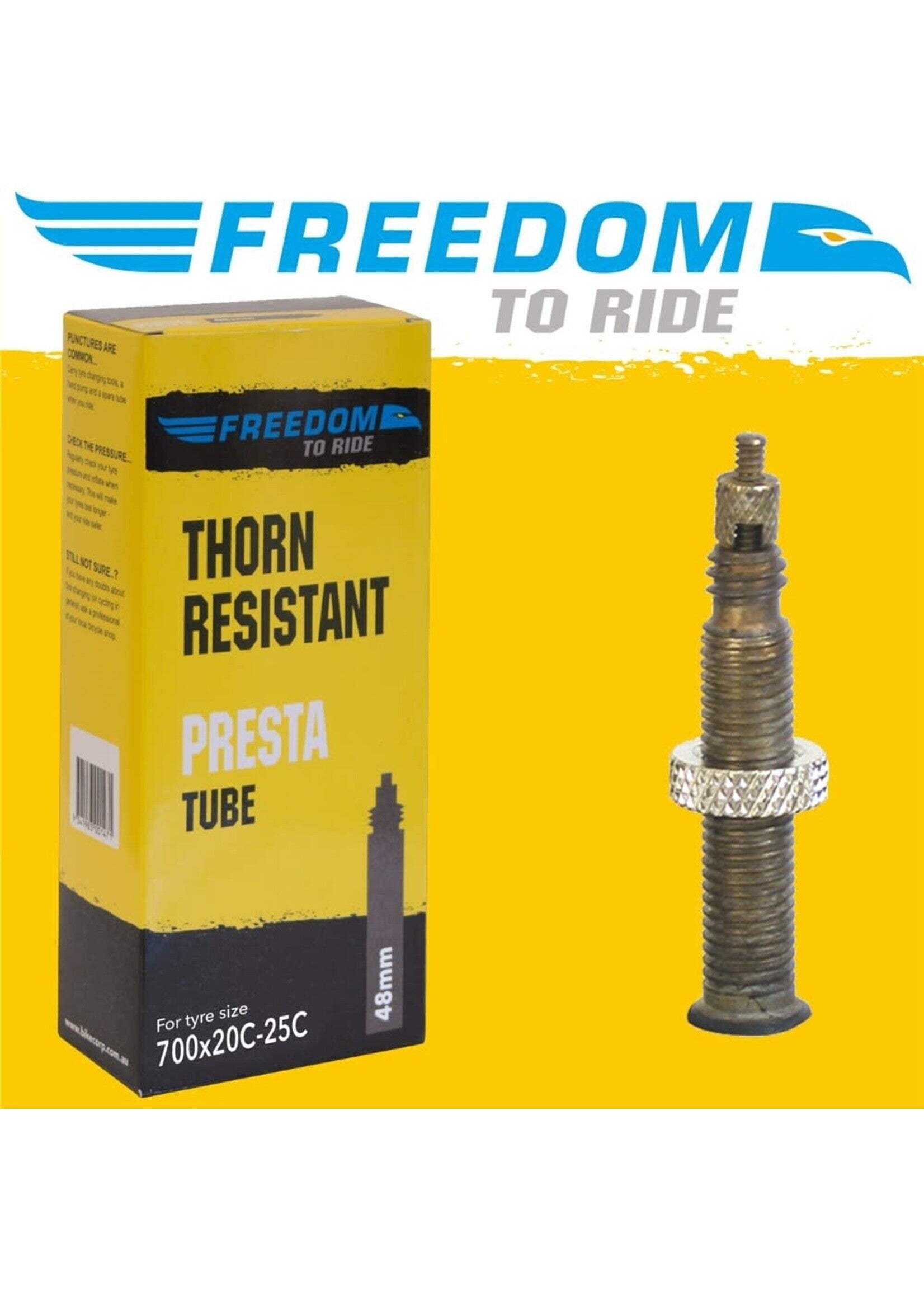 FREEDOM Thorn Resistant Tubes Presta (French) 700C 42c - 47c