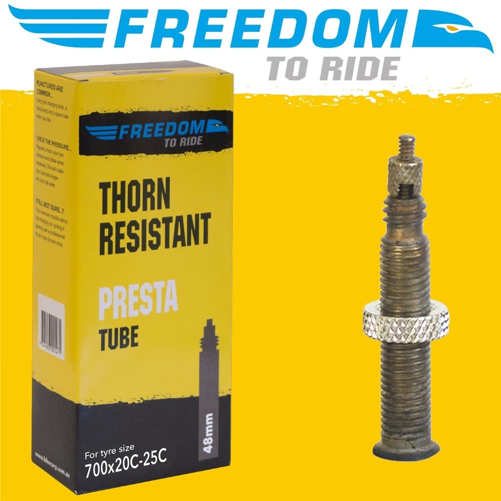 FREEDOM Thorn Resistant Tubes Presta (French) 700C 20c - 25c