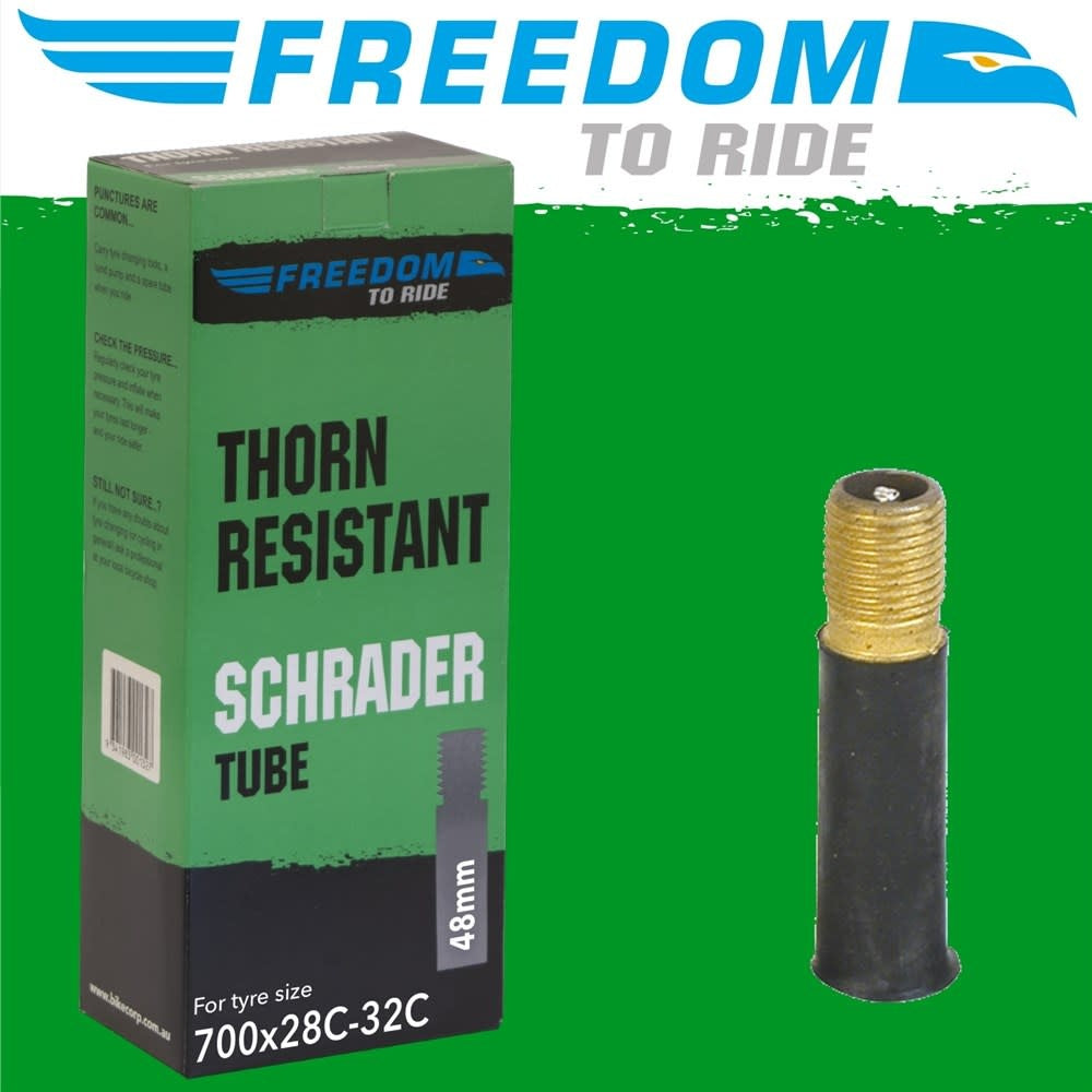 FREEDOM Thorn Resistant Tubes Schrader (American) 700C 28c - 32c