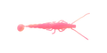 MADEYE Soft Plastic Paddle Prawn Pink Glow 5"