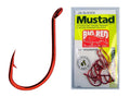 MUSTAD Suicide Big Red Hooks 7/0