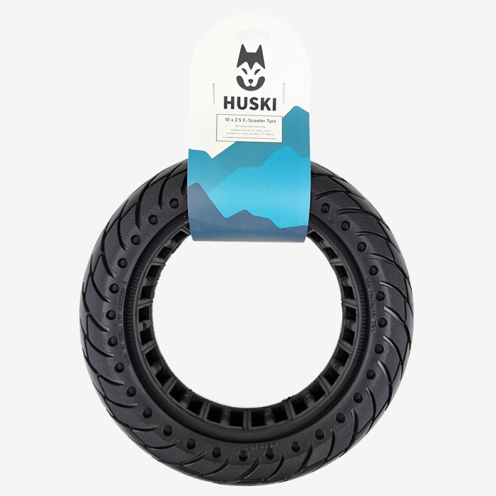 HUSKI E-Scooter Tyres 10 x 2.50-42mm Solid