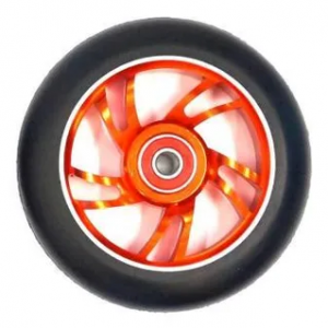 BULLETPROOF 110mm Hollow Core Wheel Orange