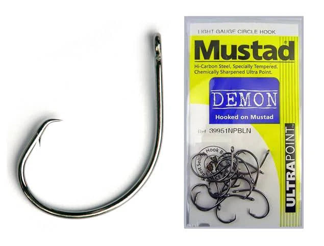 MUSTAD Demon Circle Light Hooks 3/0
