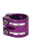 BPW Double Bolt S/Clamp Purple