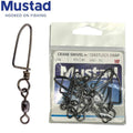 MUSTAD Crane Swivel W/Coastlock Snap sz6 (44lb-20k)