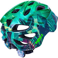 KALI Chakra Lighted Helmet Jungle Green S 48-54cm