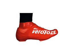 VELOTOZE Shoe Covers Short Red L/XL