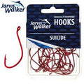 JARVIS WALKER Hooks 25pk Red Suicide 5/0