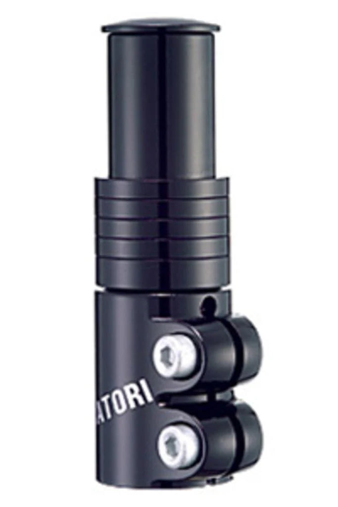 SATORI Heads-Up 4 adaptor BLACK for 1 1/8 steerer tube "2 Bolt