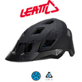 LEATT MTB Helmet 1.0 V23 Stealth Medium(55-59cm)