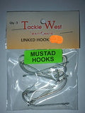 TACKLE WEST Linked Hooks ,3