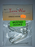 TACKLE WEST Linked Hooks 2/0