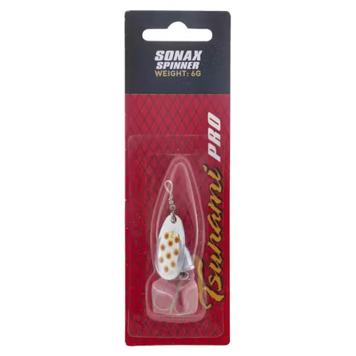 TSUNAMI Sonex Spinner Lure Silver/Red/Yellow 6g