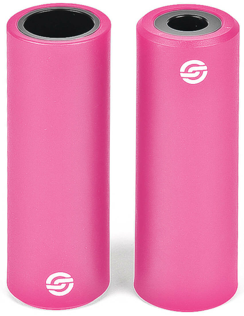 SAL Axle Pegs 10/14mm Nylon Pink