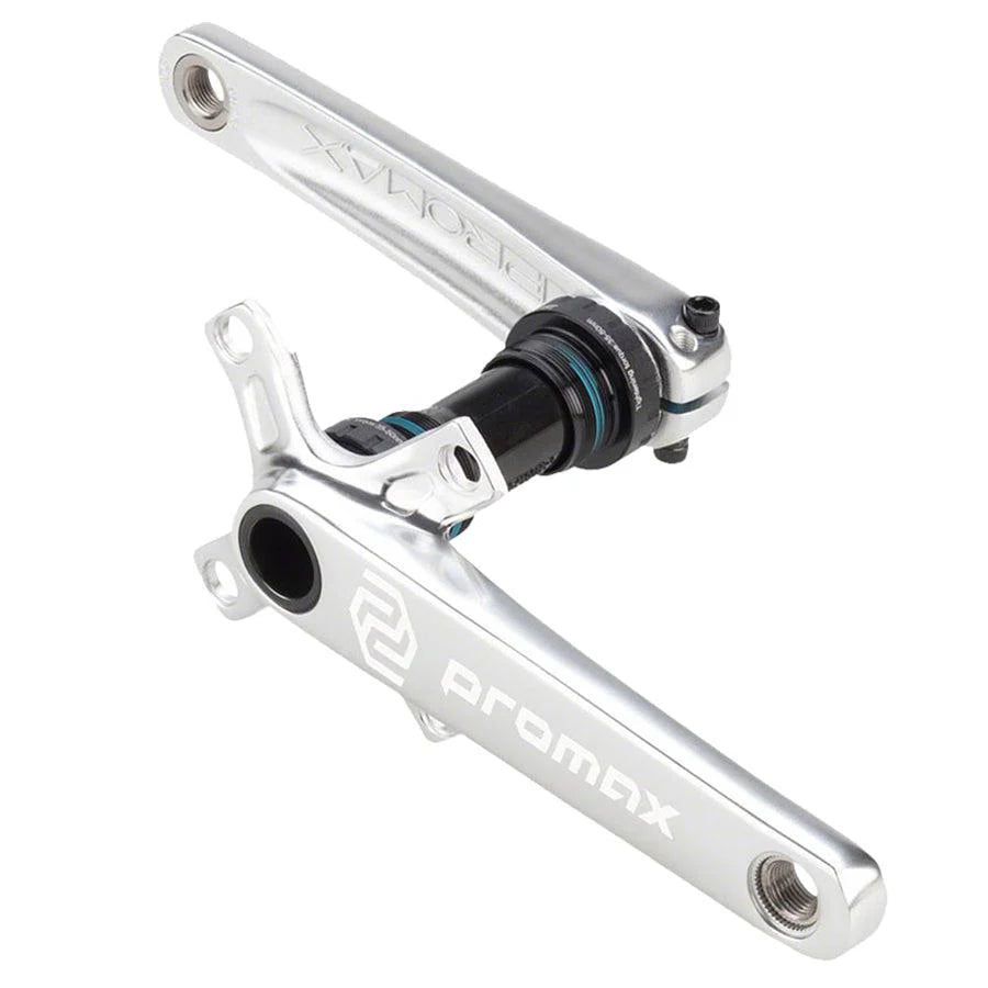 PROMAX Crank Set CF2 170 x 24mm Alloy Euro BB Silver
