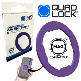 QUAD LOCK MAG Case Ring Purple