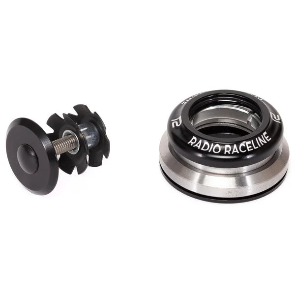 RADIO Raceline Headset Integrated Black 1 1/8-1.5 Inch