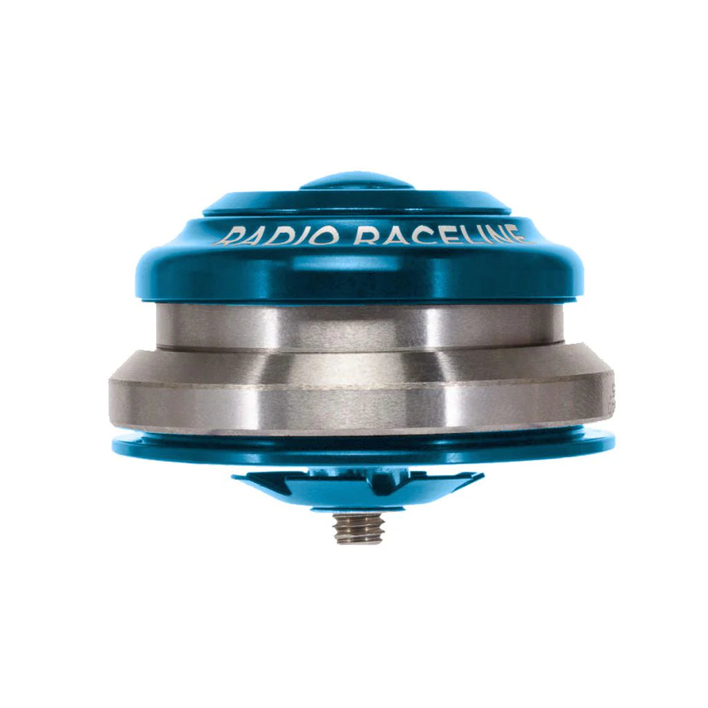 RADIO Raceline Headset Integrated Cyan 1 1/8-1.5 Inch